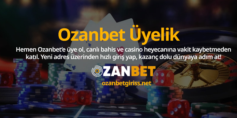 Ozanbet-uyelik